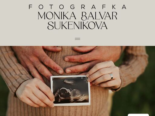 ahoj, jsem fotografka působící po celé české republice. zachycuji pravé emoce a autentické okamžiky. svatby ? rodina ? těhotenství ? newborn ?