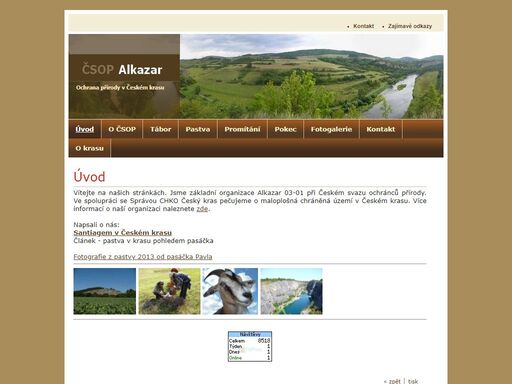 český svaz ochránců přírody - základní organizace alkazar - aktivní ochrana přírody v českém krasu