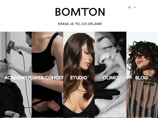 bomton je největší česká síť kadeřnických a kosmetických studií. přes dvacet let udržujeme svou vedoucí pozici na trhu a jméno bomton je synonymem pro dokonale vypadající vlasy a perfektní péči o tělo.