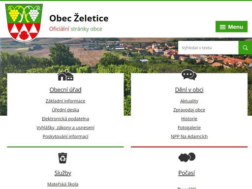 www.zeletice.cz