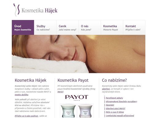 www.kosmetika-hajek.cz
