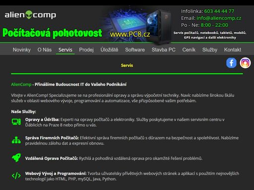 www.aliencomp.cz