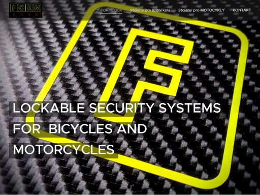 bezpečnostní uzamykatelné stojany pro jízdní kola, e-kola, motocykly a skútry, safety lockable stands for bicycles, e-bicycles, motorcycles and scooter