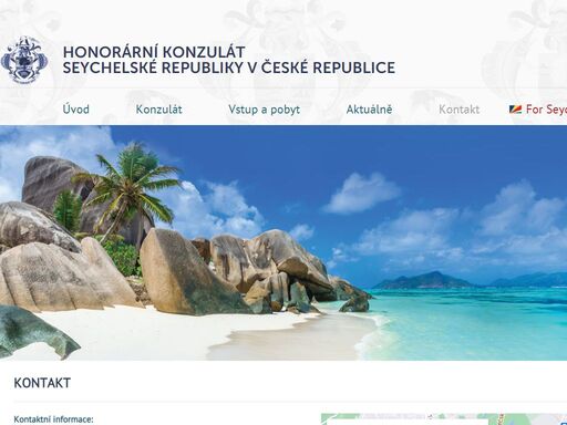 honorární konzulát seychelské republiky v české republice. honorární konzulát vykonává činnost ve prospěch seychelské republiky v zahraničí.