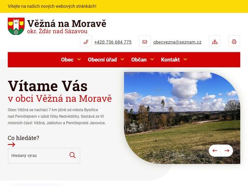 www.obecvezna.cz