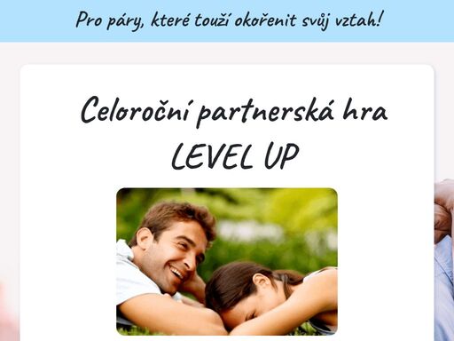 celoroční partnerská hra - dodejte svému vztahu novou jiskru!