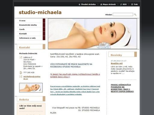 www.studio-michaela.cz