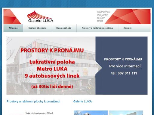 www.galerieluka.cz