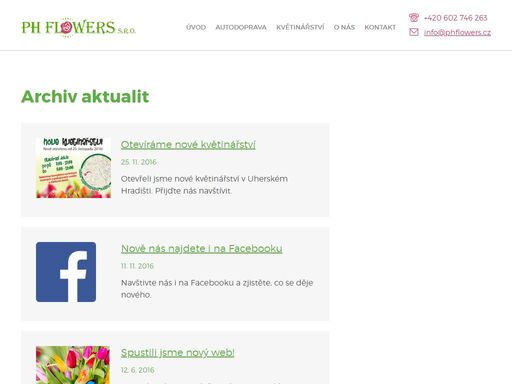 www.phflowers.cz