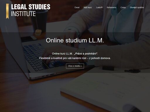 online kurz ll.m. flexibilní a kvalitní studium pro váš kariérní růst.