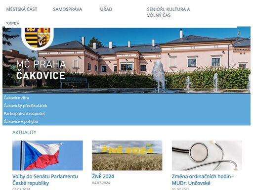 www.cakovice.cz