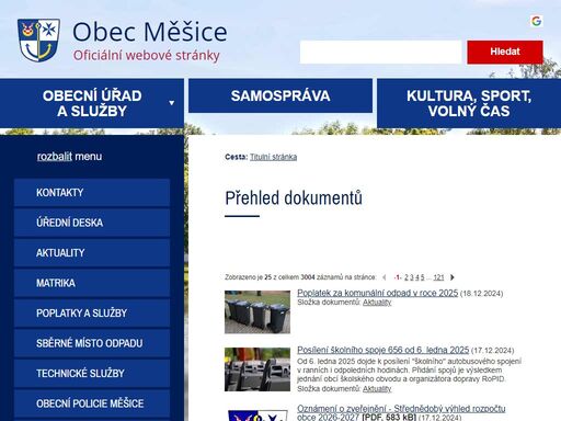 www.mesice.cz