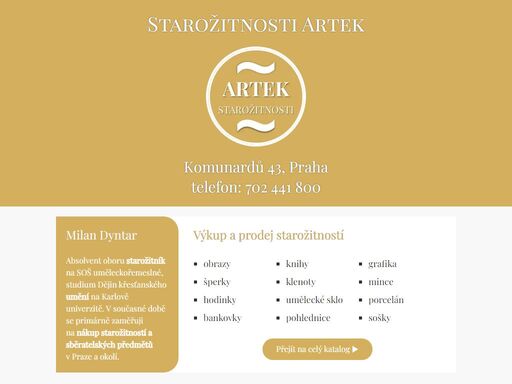 www.starozitnostiartek.cz