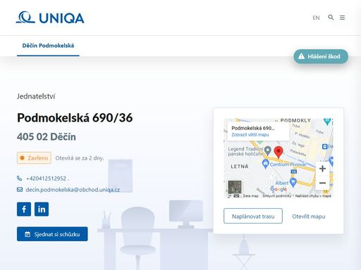 uniqa.cz/detaily-pobocek/decin-podmokelska