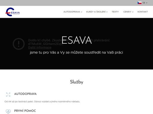 www.esava.cz