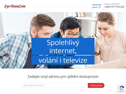 český internetový poskytovatel