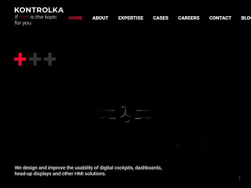 kontrolka is an hmi design studio with global results consisting of a team of experts in user experience and product innovation.