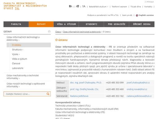 www.fm.tul.cz/ustavy/ustav-informacnich-technologii-a-elektroniky/o-ustavu