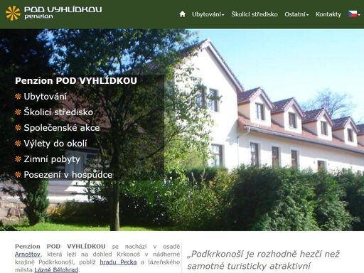 www.podvyhlidkou.cz