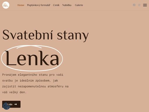 www.svatebni-stany.cz