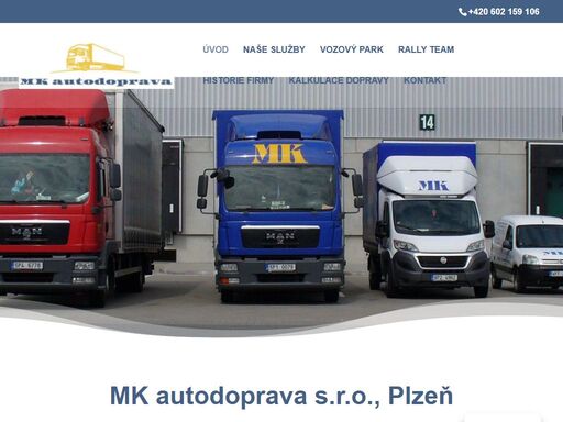 hledáte spolehlivou dopravní společnost? potřebujete rychle, kvalitně a spolehlivě zajistit nákladní dopravu? kontaktujte firmu mk autodoprava s.r.o. plzeň!