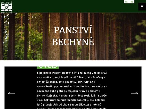 www.panstvi-bechyne.cz
