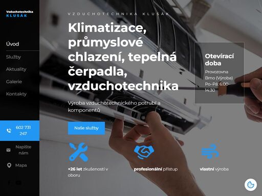 www.vzduchotechnika-klusak.cz