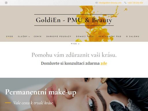 www.goldien-beauty.cz