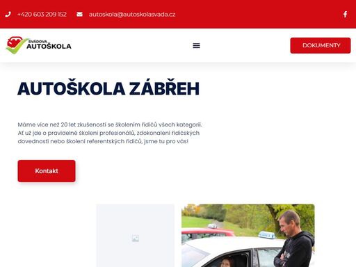 www.autoskolasvada.cz