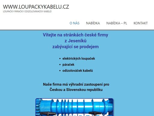 www.loupackykabelu.cz