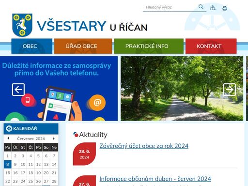 www.obec-vsestary.cz