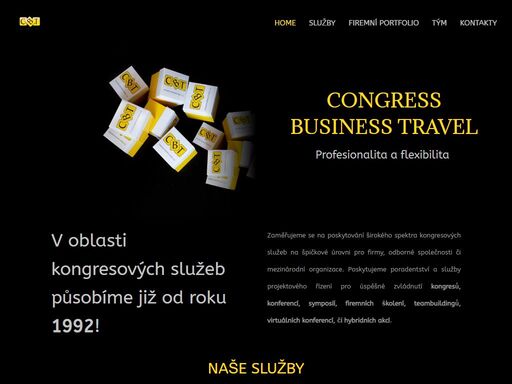 congress business travel - kompletní servis pro vaše kongresy, sympózia, konference, semináoe, setkání, incentivní programy a jiné akce.