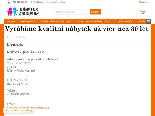www.detsky-nabytek-jirousek.cz/clanky/kontakty