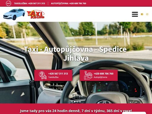 www.taxi-autopujcovna.cz
