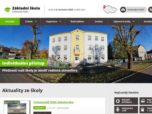 www.zskralovskeporici.cz