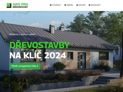 kompletně vybavené a energeticky úsporné dřevostavby na klíč pro komfortní celoroční bydlení