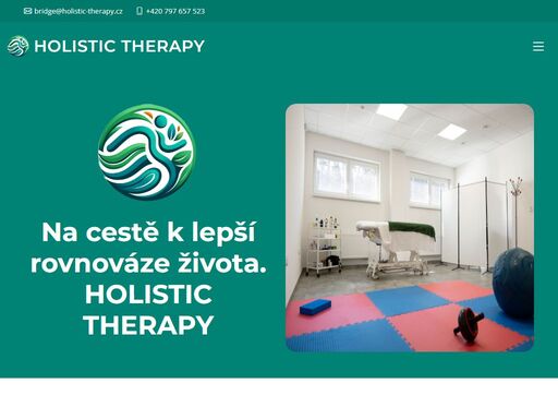 holistic therapy poskytuje masáže, terapii bemer, kompenzační cvičení a životní poradenství pro dosažení fyzické a duševní pohody holistickým přístupem.