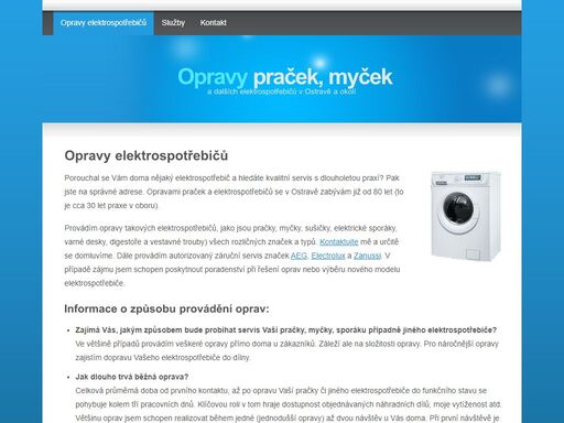 www.opravy-pracek-ostrava.cz