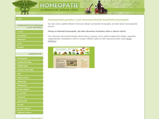 homeopatie, homeopatické knihy,  výživové poradenství, výživové poradenství praha, mořinka, kurzy pečení kváskového chleba, kurzy zdravého vaření a pečení, kurzy pro vegany, vegetariány, bezlepkovou stravu,homeopatické léky, homeopatická lékárnička, lucie mutinská 
