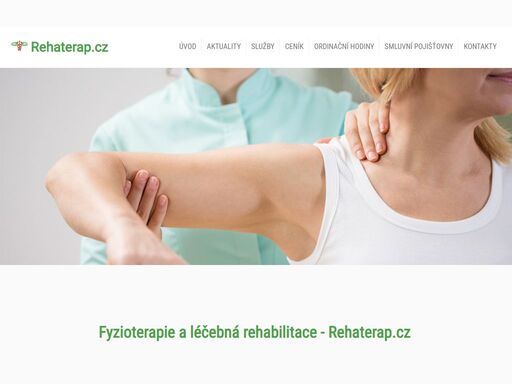 rehaterap.cz - fyzioterapie a léčebná rehabilitace | vracíme radost z pohybu - už více než dvacet let!