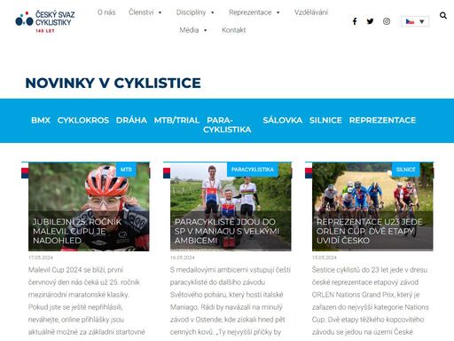 www.ceskysvazcyklistiky.cz