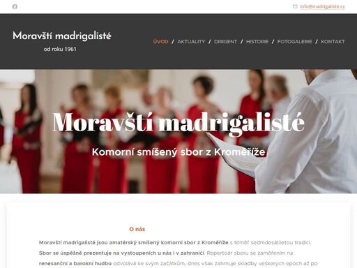 stránky moravských madrigalistů
