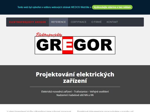 gregor-elektroprojekty.cz