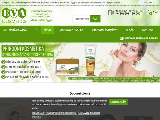 eva cosmetics - eva-shop.cz