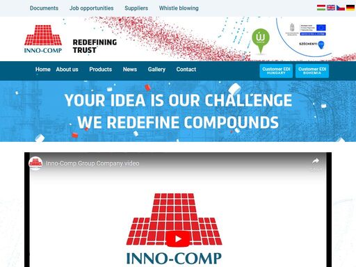 inno-comp hungary is the first integrated polypropylene compounding company in central eastern europe.