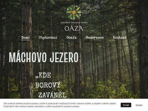 www.machovojezero-oaza.cz