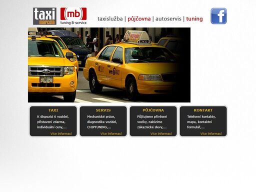 taxi služba, půjčovna vozíků, servis, tuning 