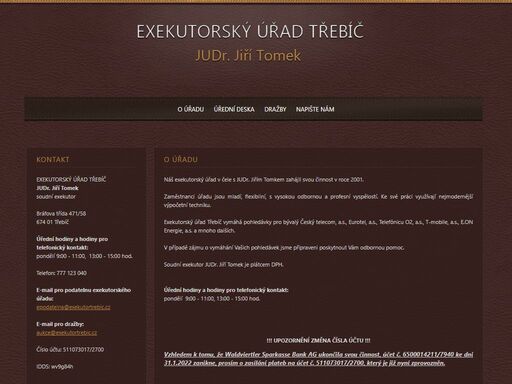 www.exekutortrebic.cz