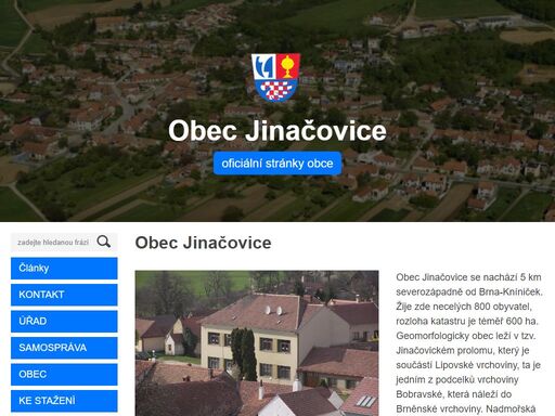 www.obecjinacovice.cz