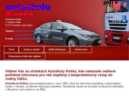www.autoskolakanka.cz